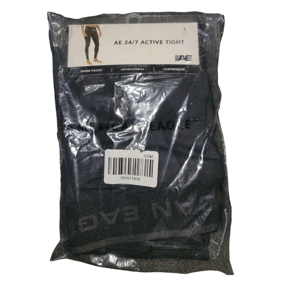 Mens American Eagle 24/7 Printed Active Leggings - Picture 5 of 6